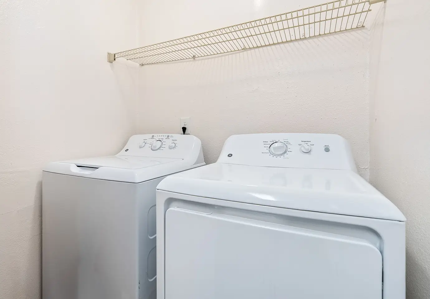 washer and dryer